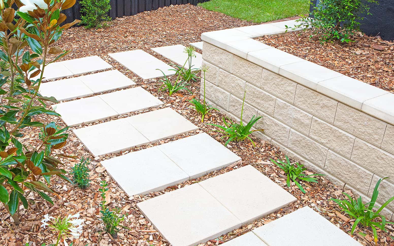 Step Stone Paths Project | Adbri Masonry