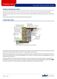 Versawall® Retaining Wall System Technical Note