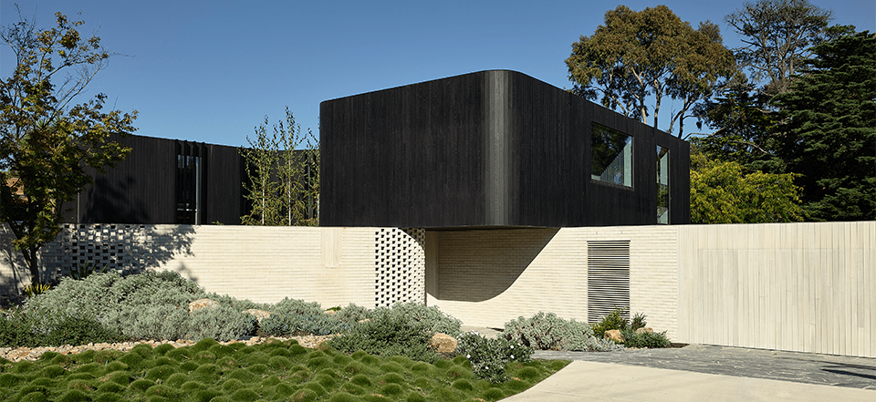 exterior look of the modern humble brick